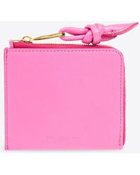 Jacquemus - Tourni Knotted Leather Cardholder - Lyst