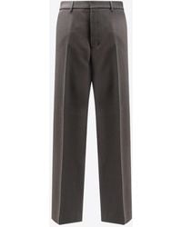 Ami Paris - Virgin Wool Trousers - Lyst