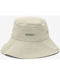 Jacquemus - De-Nimes Bucket Hat With Logo - Lyst