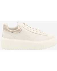 Hogan - H-Stripes Sneakers - Lyst