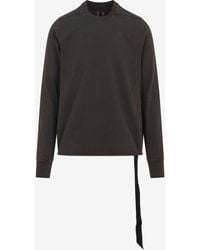 Rick Owens - Crewneck Pullover Sweatshirt - Lyst