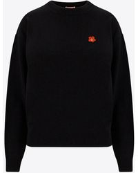 KENZO - Boke Flower Crewneck Sweater - Lyst