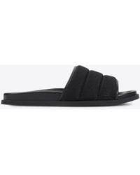 Gucci - Padded Gg Canvas Slides - Lyst