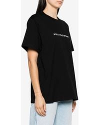 Stella McCartney - Oversized Logo T-Shirt - Lyst