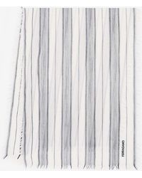 Ferragamo - Jacquard Stole - Lyst