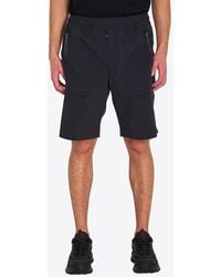 Moncler - Technical Crinkle Shorts - Lyst