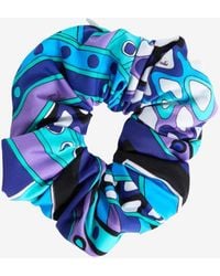 PUCCI - Vivara Print Hair Scrunchie - Lyst