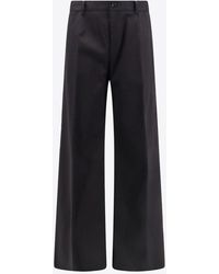 Dolce & Gabbana - Tailored Wide-Leg Pants - Lyst