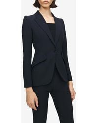 McQueen - Single-Breasted Buttoned Blazer - Lyst
