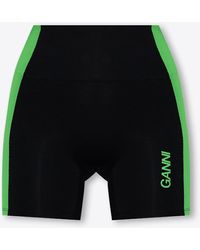Ganni - Ultra High-Waist Shorts - Lyst
