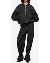 The Attico - Zip-Up Bomber Jacket - Lyst