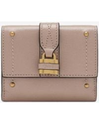 Chloé - Mini Paddington Tri-Fold Wallet - Lyst