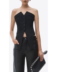 Alexander Wang - Deconstructed Wool Vest - Lyst