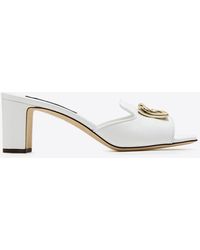Dolce & Gabbana - Abaya 60 Calf Leather Mules - Lyst
