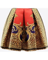 Versace - Silk Skirt, - Lyst