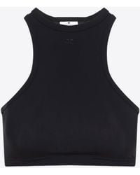 Courreges - Scuba Tech Jersey Bra - Lyst