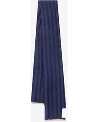 Brunello Cucinelli - Ribbed Cashmere Scarf - Lyst