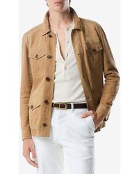 Tom Ford - Suede Leather Jacket - Lyst