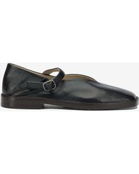 Lemaire - Leather Ballet Flats - Lyst