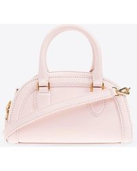 McQueen - Mini Birdee Boston Top Handle Bag - Lyst