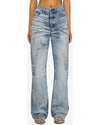 DIESEL - 1971 D-Sent Distressed Jeans - Lyst