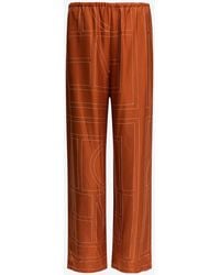 TOTEME - Monogram Silk Pajama Pants - Lyst