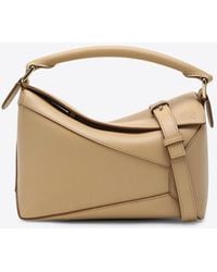 Loewe - Small Puzzle Edge Top Handle Bag - Lyst