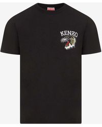 KENZO - Tiger Varsity Crewneck T-Shirt - Lyst