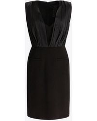 Max Mara - Vittor V-Neck Mini Dress - Lyst