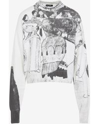 Enfants Riches Deprimes - The Ballroom Dance Knitted Sweater - Lyst