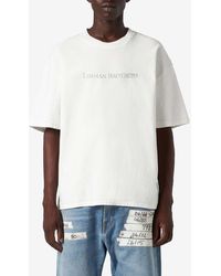 1989 STUDIO - Lehman Brothers Print T-Shirt - Lyst