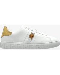 Versace - Sports Shoes With Logo - Lyst