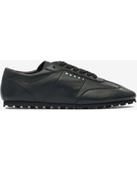 Marni - Softy Soccer Nappa Leather Sneakers - Lyst