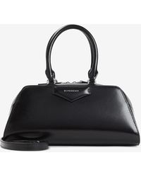 Givenchy - Small Antigona Ew Calf Leather Top Handle Bag - Lyst