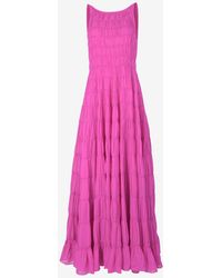 Aje. - Rosewood Ruched Maxi Dress - Lyst