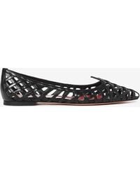 Roger Vivier - I Love Vivier Cut-Out Ballet Flat - Lyst