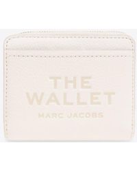 Marc Jacobs - The Mini Grained Leather Compact Wallet - Lyst