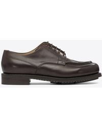 Paraboot - Chambord Leather Brogue Shoes - Lyst