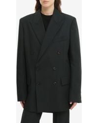 1989 STUDIO - Double-Breasted Buttoned Blazer - Lyst