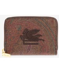 Etro - Pegaso Zip-Around Wallet - Lyst