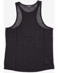 LA ROSE - Essential Mesh Tank Top - Lyst