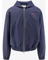 Celine - Embroidered Triomphe Windbreaker Jacket - Lyst