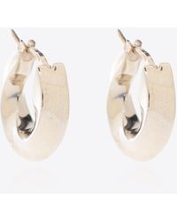 Bottega Veneta - Small Twist Hoop Earrings - Lyst