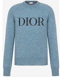 blue dior jumper