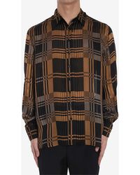 Saint Laurent - Silk Shirt - Lyst