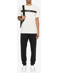 Moncler - Logo Print T-Shirt - Lyst