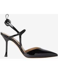 Fendi - Very Colibrì 95 Patent Leather Slingback Pumps - Lyst