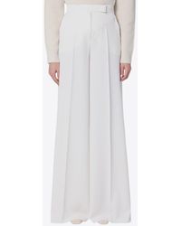 Max Mara - Ninfa Wool Wide-Leg Pants - Lyst
