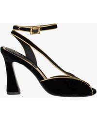 Etro - 90 Velvet Sandals - Lyst
