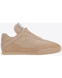 Chloé - Kick Quilted Leather Sneakers - Lyst